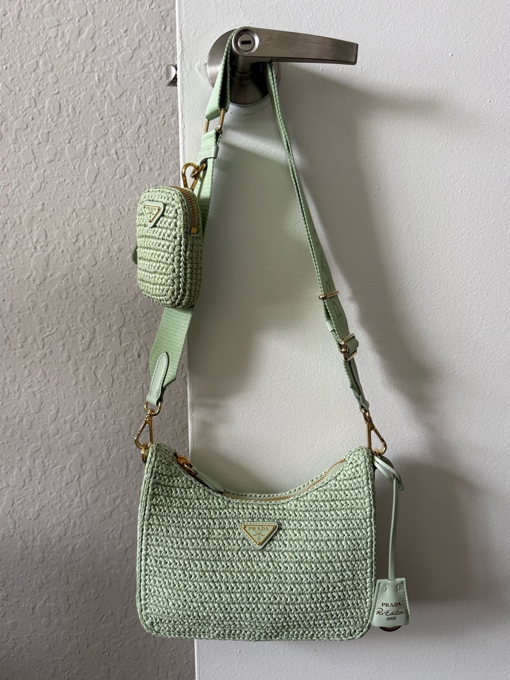 NWOT Prada Raffia Re Edition - Picture 4 of 8